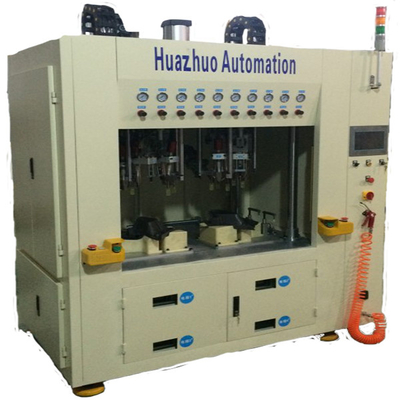 ซื้อ เครื่องเชื่อมอัลตราโซนิกอัตโนมัติหลายหัว 5T กันชน 35KHZ online manufacture