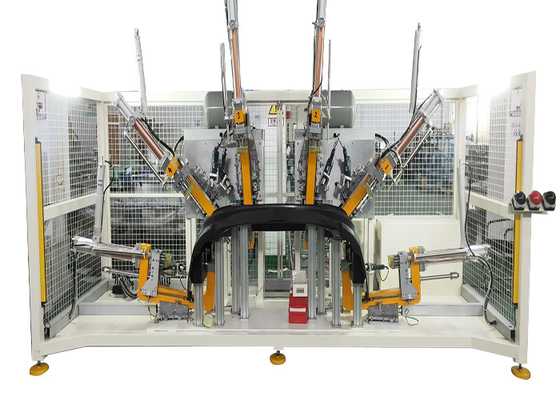 เครื่องเชื่อมรถยนต์ เซอร์โว 3T 850mm อุปกรณ์เจาะกันชนรถยนต์