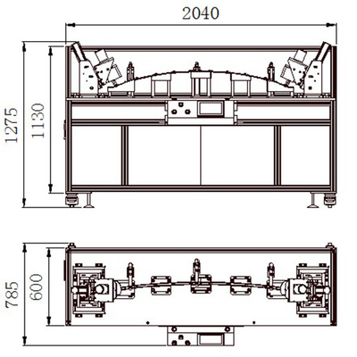 เครื่องเจาะอัลตราโซนิก 2400W 0.6MPA กล่องเครื่องเจาะอัตโนมัติ