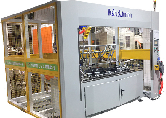 PLC เครื่องอัลตราโซนิก เครื่องเชื่อม 75MM Multi หัวหน้าจุดจำหน่ายรถยนต์ Welder