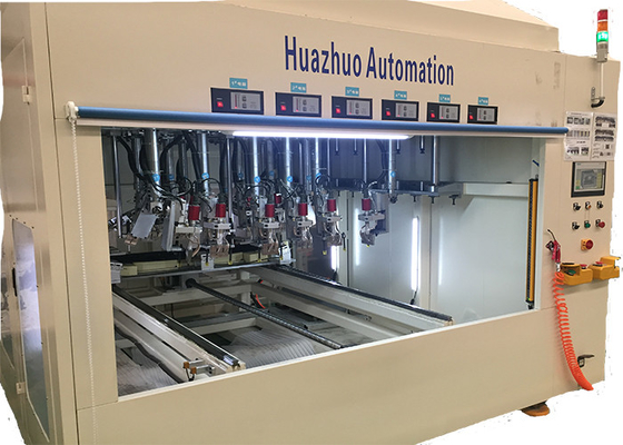 35khz 4T เครื่องเชื่อมอัลตราโซนิกอัตโนมัติหลายหัว 220V แผง Spot Welder