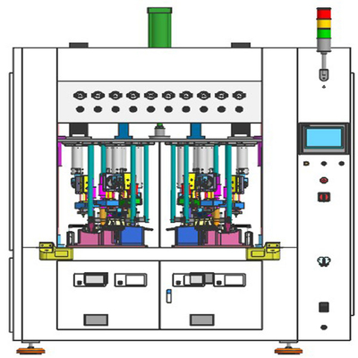 เครื่องเชื่อมอัลตราโซนิกอัตโนมัติหลายหัว 5T กันชน 35KHZ