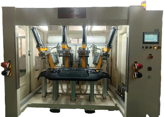 เครื่องเจาะเทอร์โมพลาสติกอัตโนมัติ PLC สำหรับกันชน