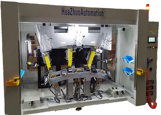 HZ 220V เครื่องเจาะอัลตราโซนิก PLC เครื่องเชื่อมกันชนด้านหน้าและด้านหลัง