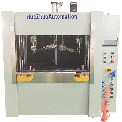 เครื่องเชื่อมอัลตราโซนิกอัตโนมัติ 220V 50KHZ เครื่องเชื่อมโซนิคหลายหัวสำหรับ Trim