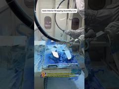 สายการประกอบการห่ออัตโนมัติสำหรับชิ้นส่วนภายในยานยนต์