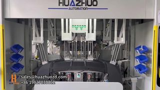 อุปกรณ์เจาะและเชื่อมอัลตราโซนิก 3 สถานีสำหรับกันชนหลังรถยนต์